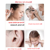 מנקה אוזניים עם מצלמה פנימית מובנית.